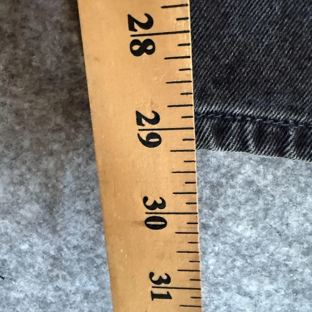 Vintage Levis 550 Jeans Mens (31x29)‎ 34x30 Orange Tab Black 90s USA